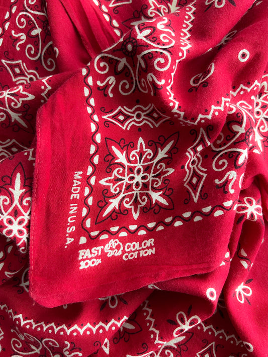 Fast Colour Selvage Bandanna