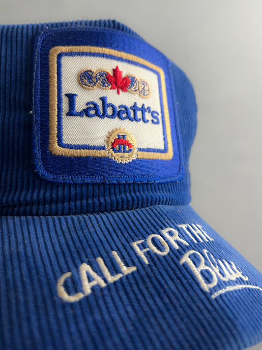 Labatts Beer Corduroy Trucker Cap