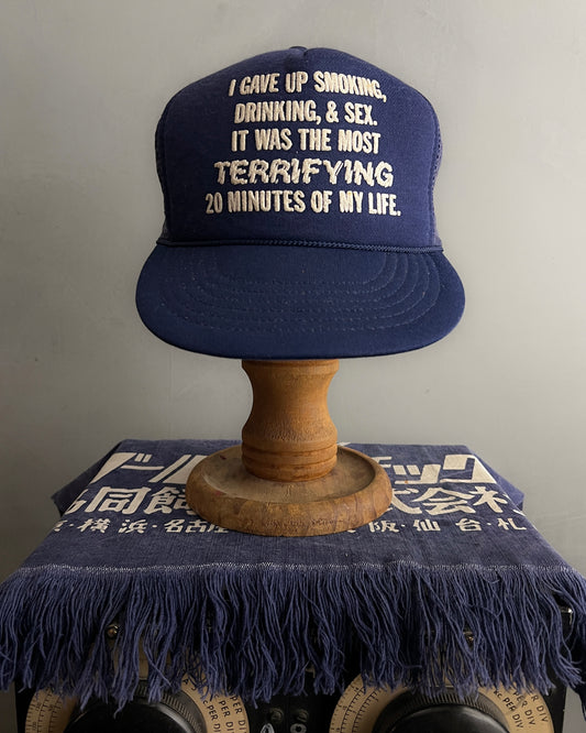 Most Terrifying 20 Minutes Slogan Cap