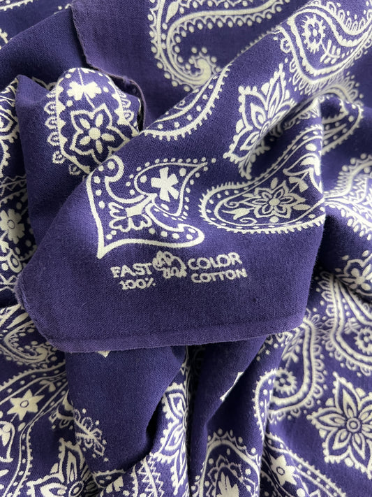 Fast Colour Selvage Bandanna