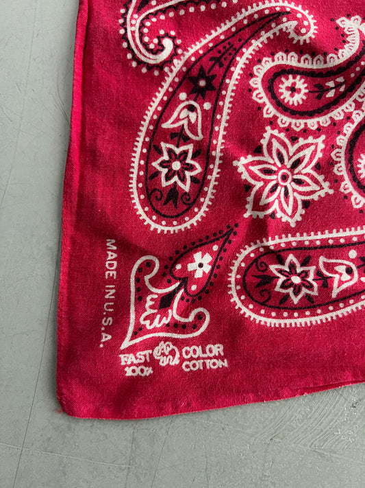 Fast Colour Selvage Bandanna