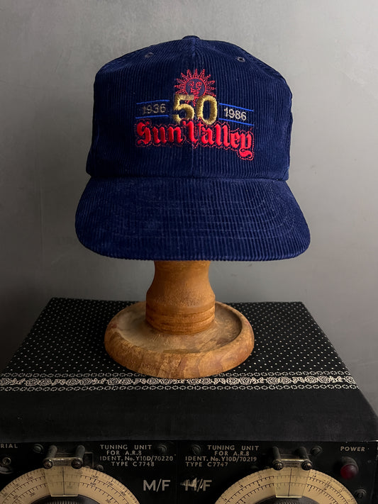 Sun Valley Cord Trucker Cap