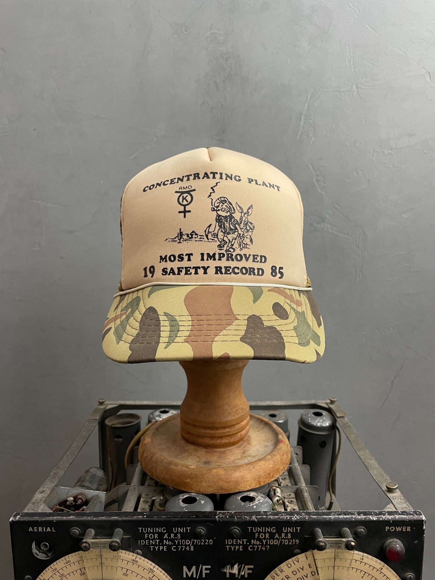Concentrating Plant Camo Trucker Cap