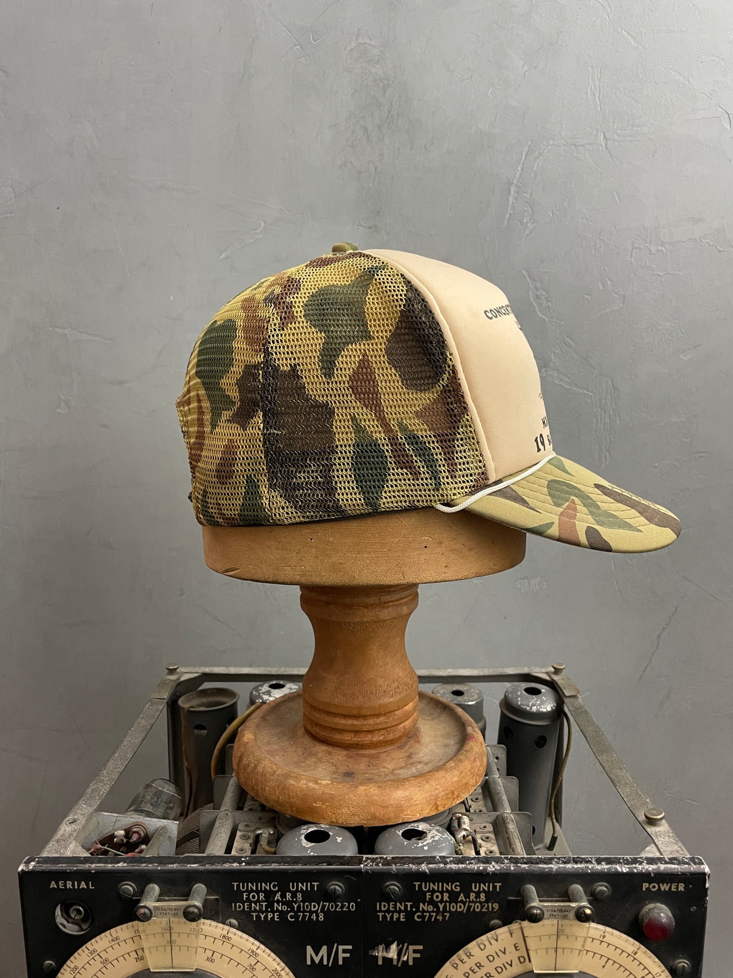 Concentrating Plant Camo Trucker Cap