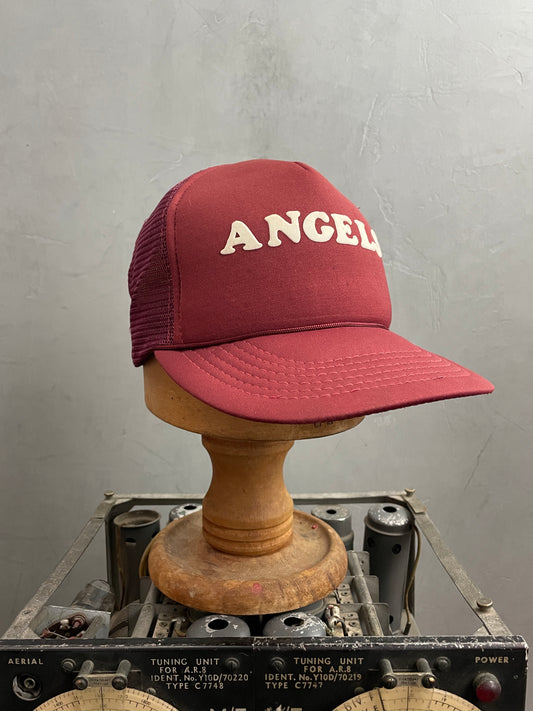 Angels Puff Print Trucker Cap