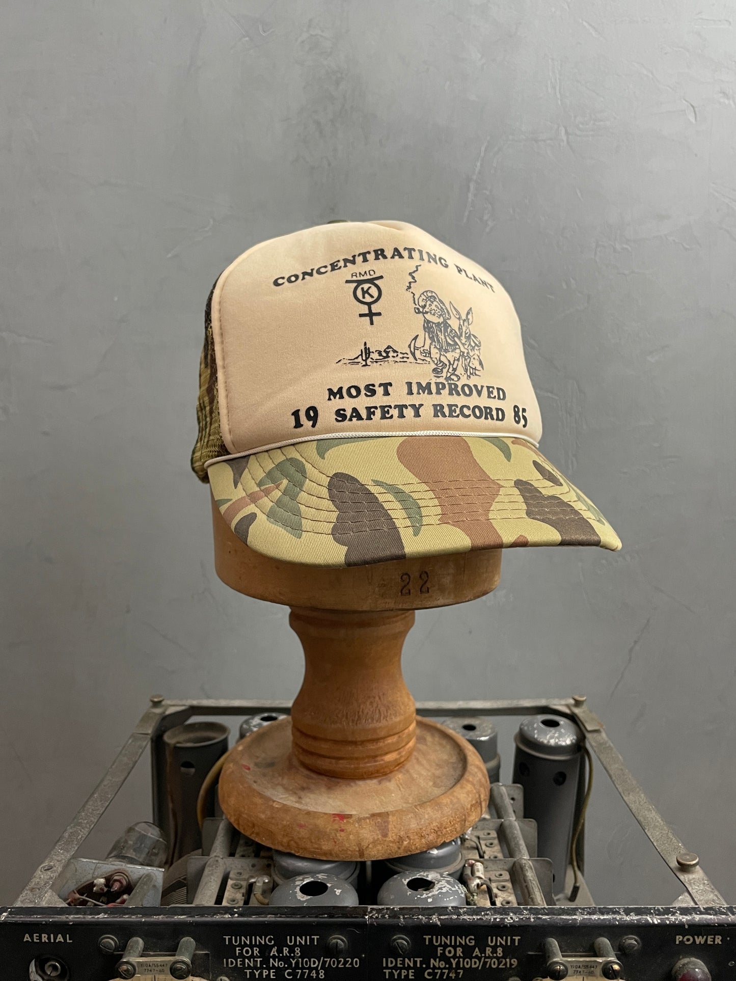 Concentrating Plant Camo Trucker Cap