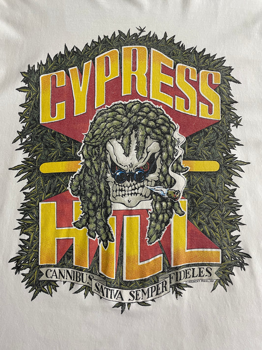 90's Cypress Hill '20 Facts Of Hemp' Tee [XL]
