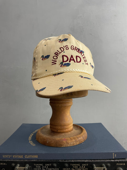 Worlds Greatest Dad Duck Cap