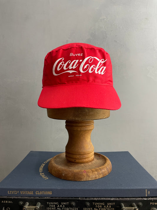 French Coca-Cola Painters Cap