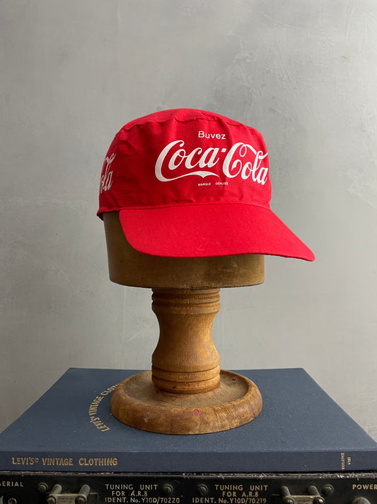 French Coca-Cola Painters Cap