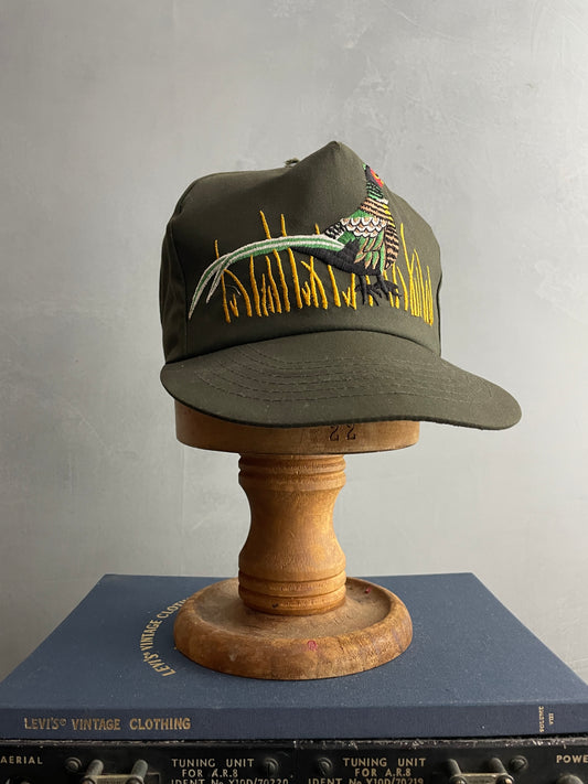 Embroidered Grouse Cap