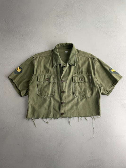 Chopped OG-107 US Army Shirt [M]