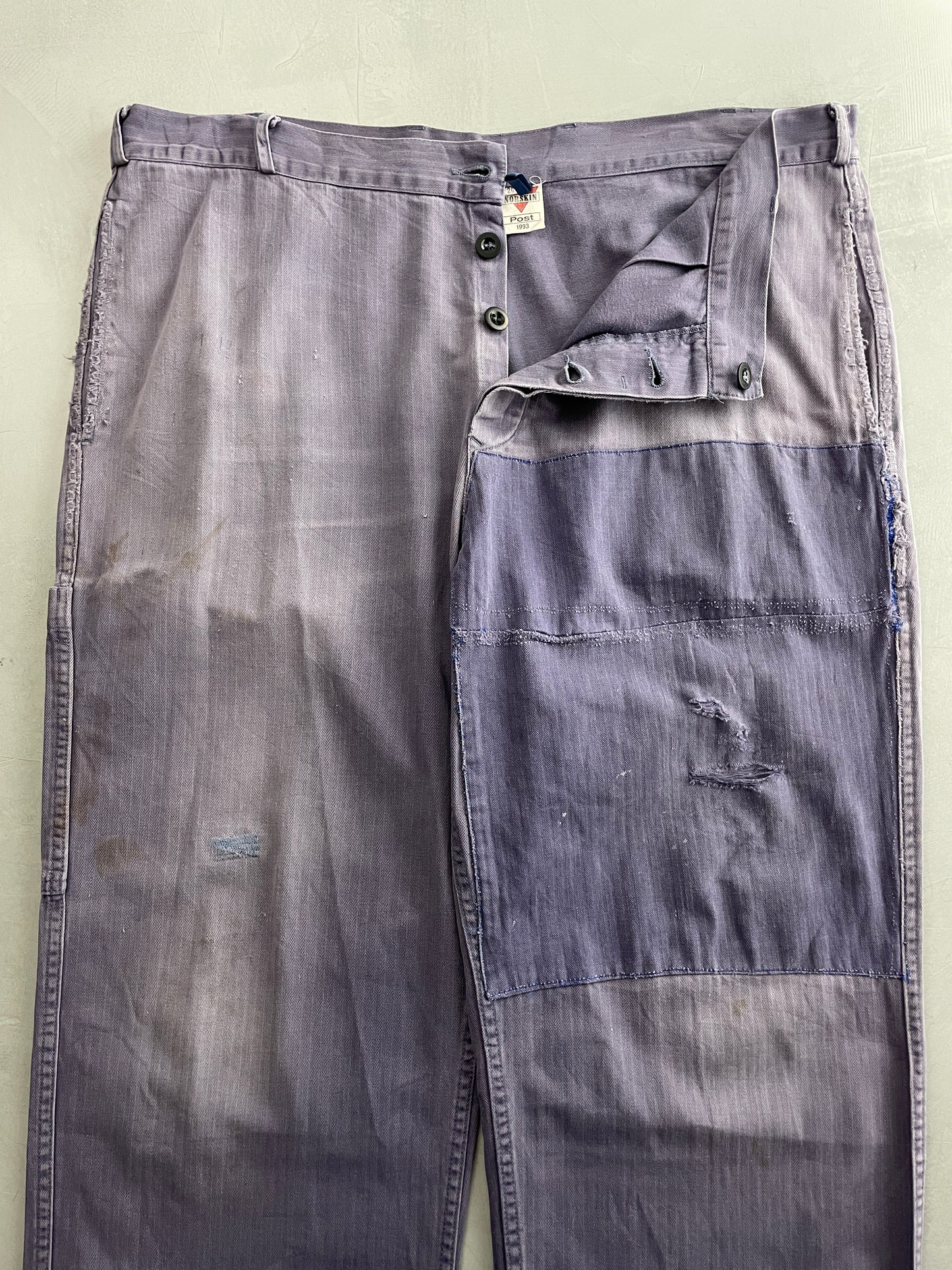 Patched / Repaired H.B.T. Work Pants [38"]