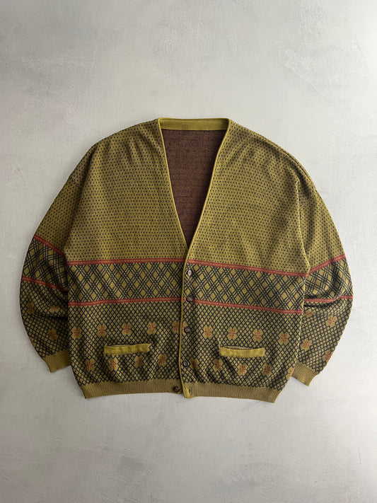 90's Wool Cardigan [XL]