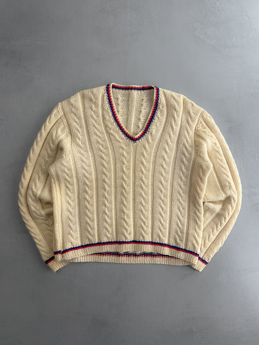 Cable Knit Sweater [M/L]