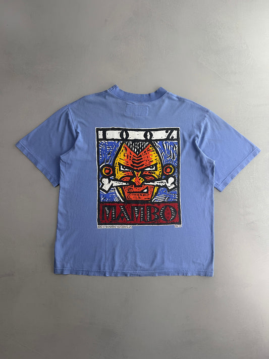 Late 80's / Early 90's Mambo Angry Man Tee [XL]
