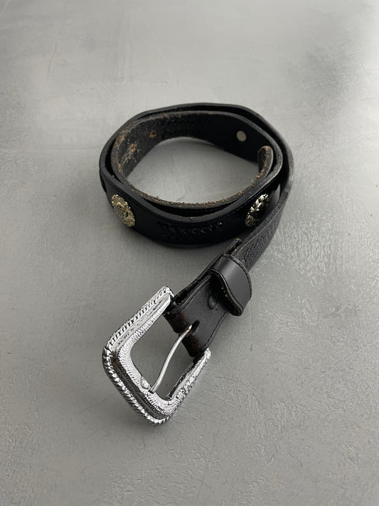 Leather Conch Belt [27.5"-32"]