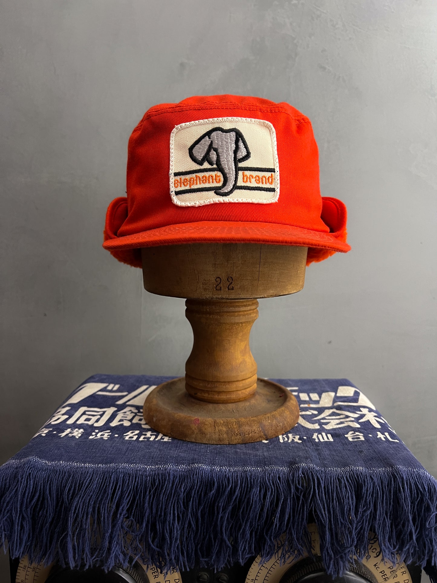 Elephant Brand Flap Cap