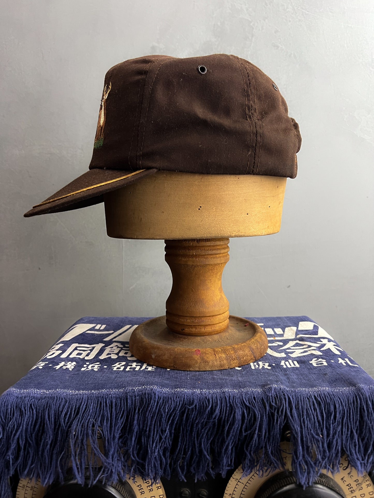 Deer Embroidery Cap