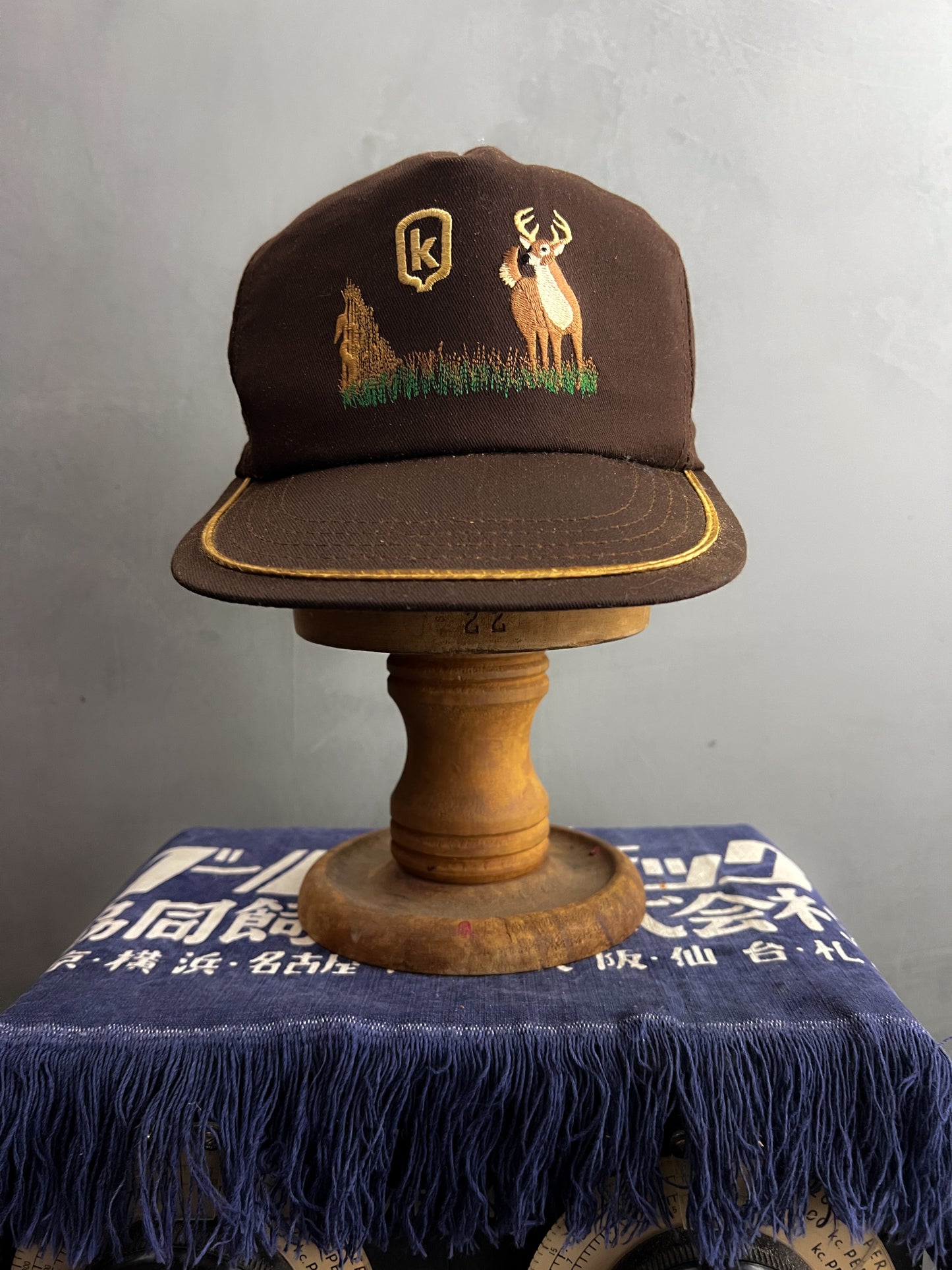 Deer Embroidery Cap