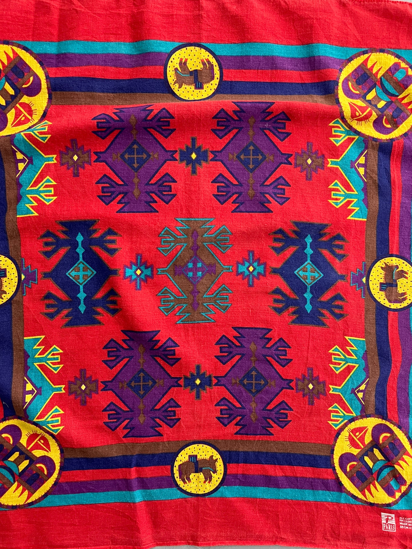 Navajo Style Bandana