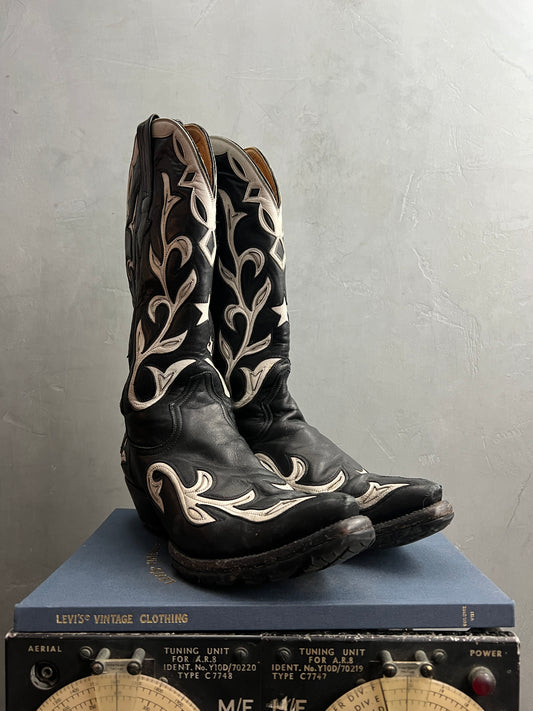 Leddy Vaquero 2-Tone Western Boots [W9]