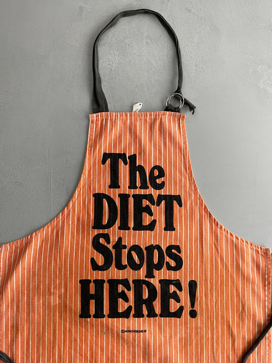 Diet Stops Here Apron
