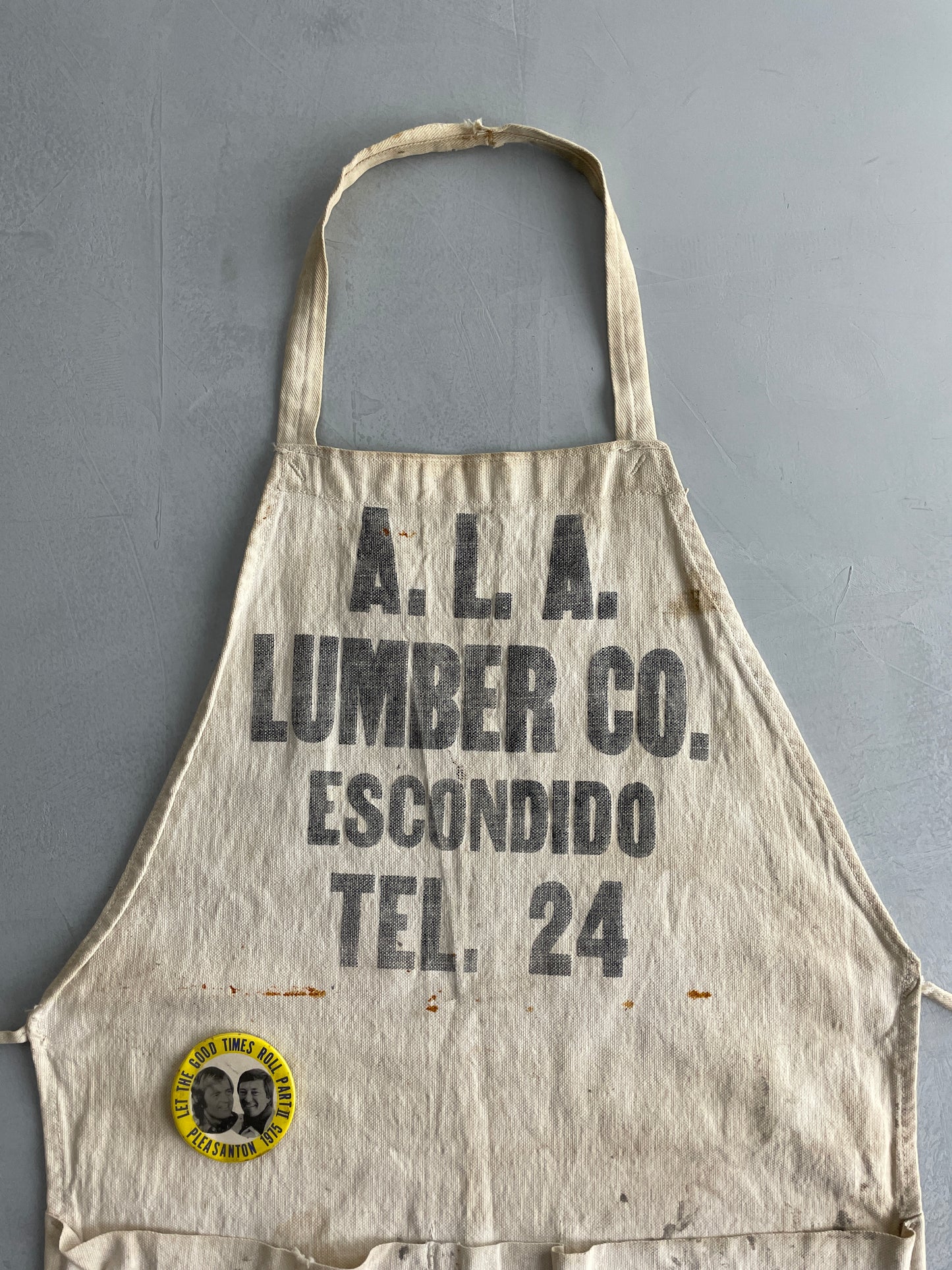 A.L.A. Lumber CO. Apron