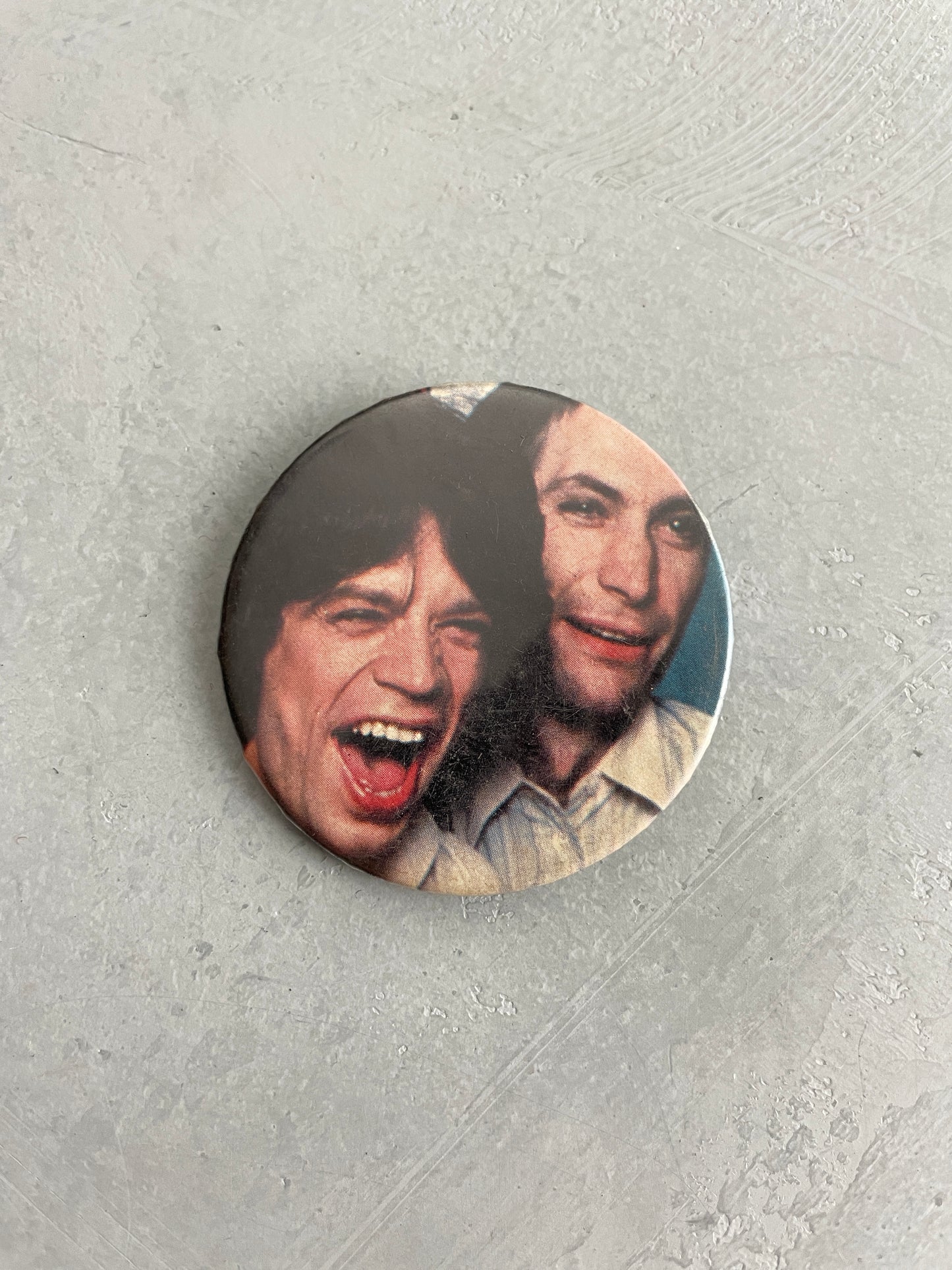 Mick & Charlie Stones Badge