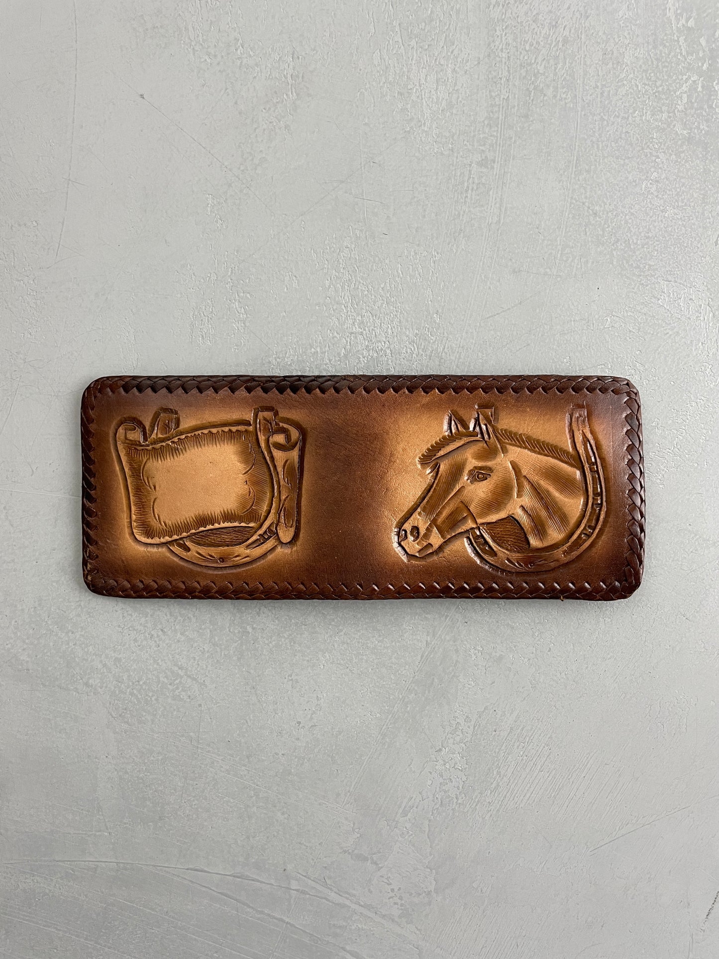 Hand Tooled Leather Wallet