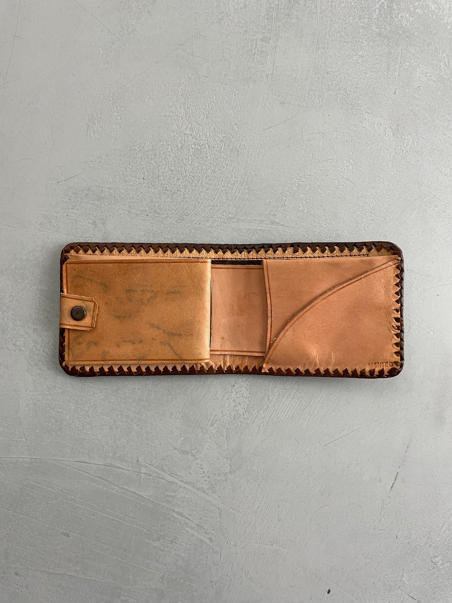 Hand Tooled Leather Wallet