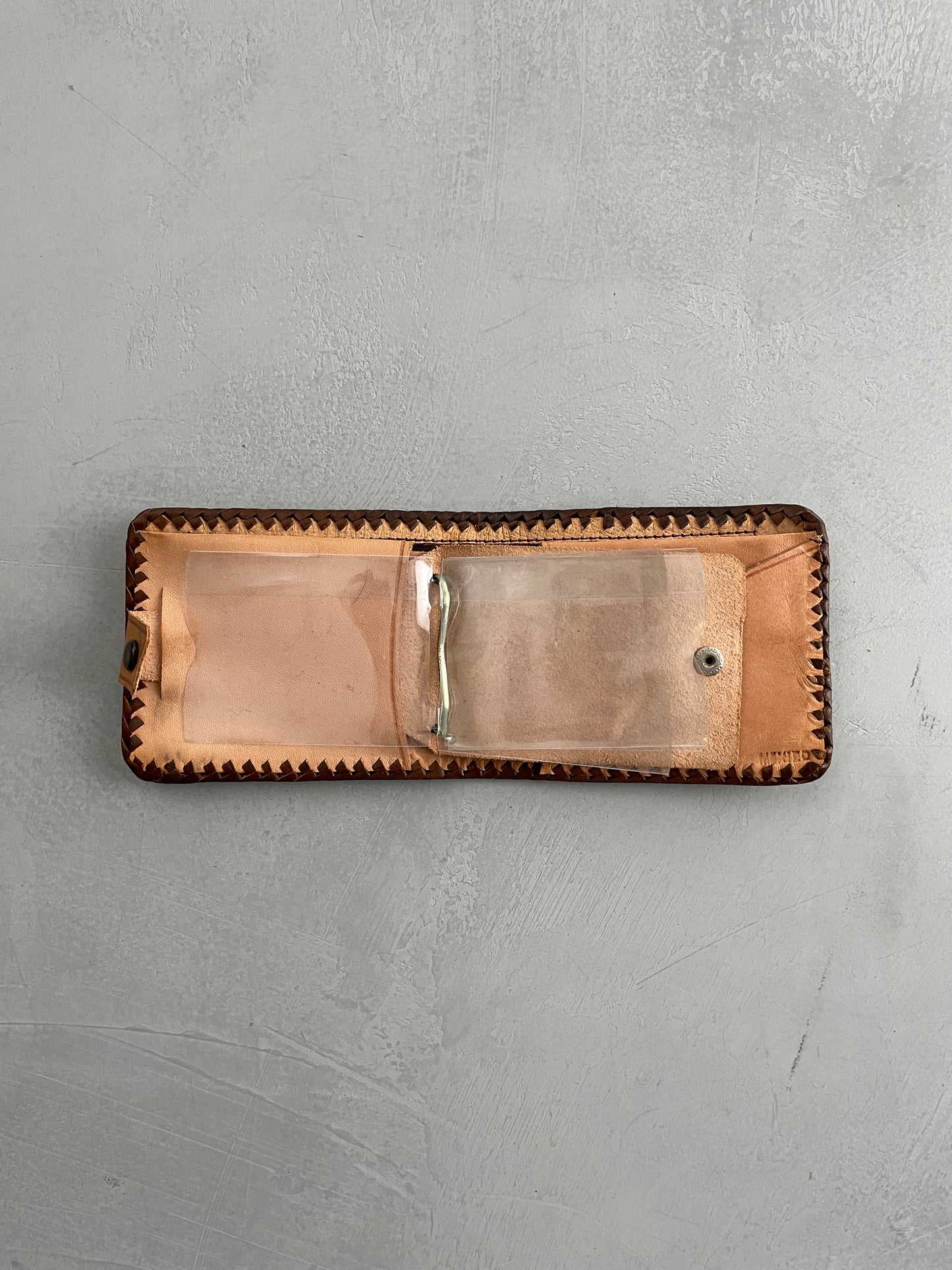 Hand Tooled Leather Wallet