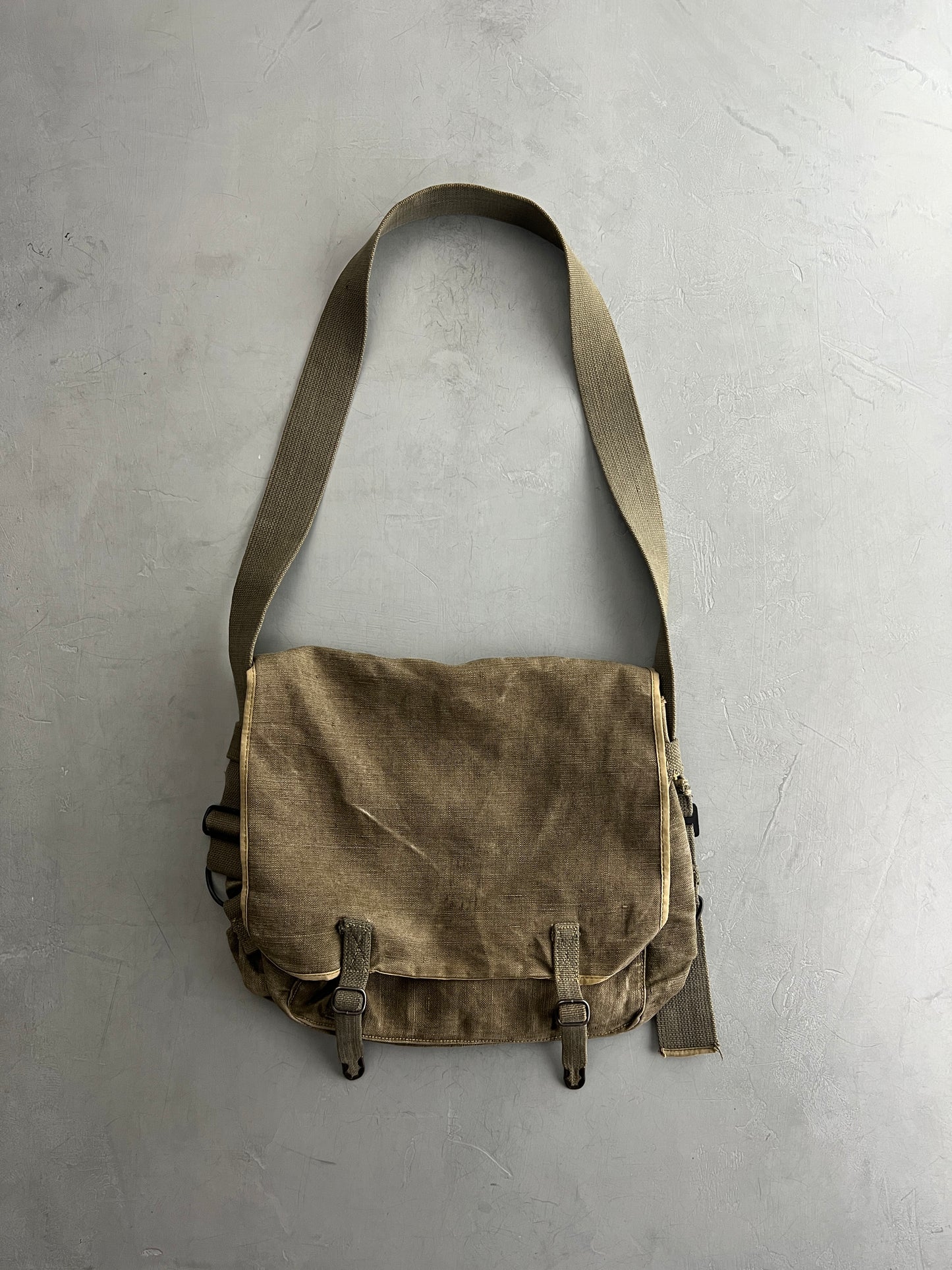 French Army Canvas Satchel