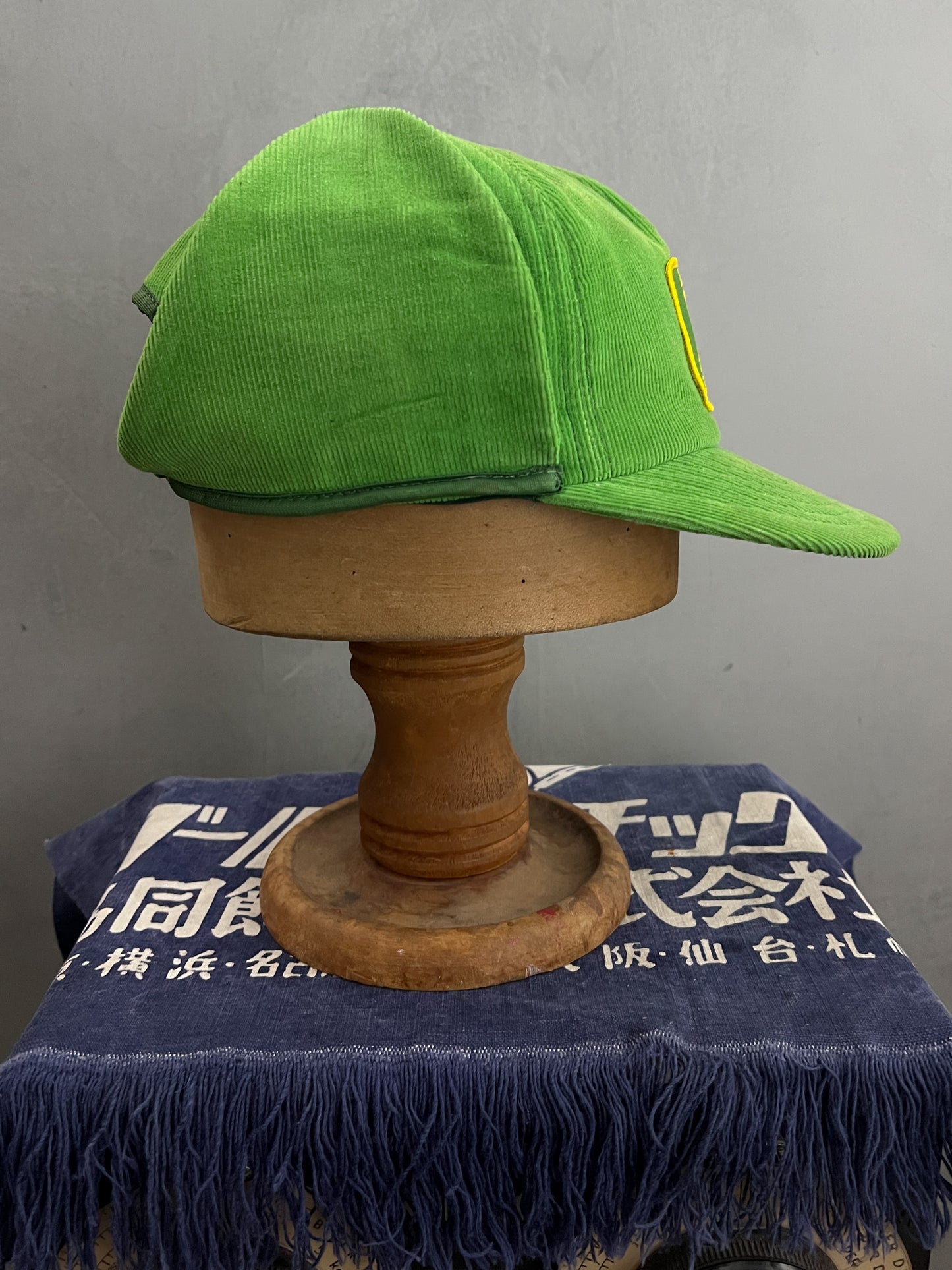 John Deere Cord Flap Cap