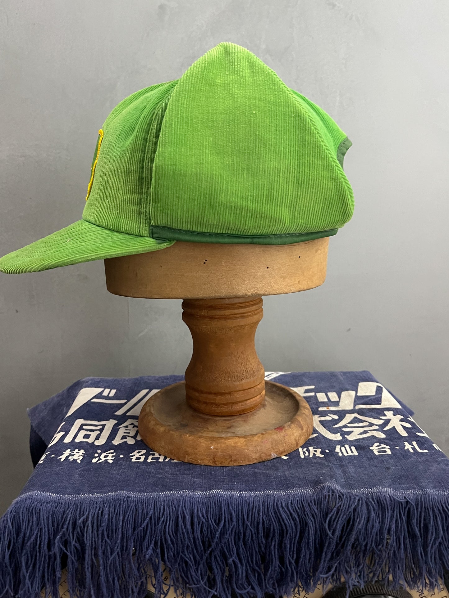 John Deere Cord Flap Cap