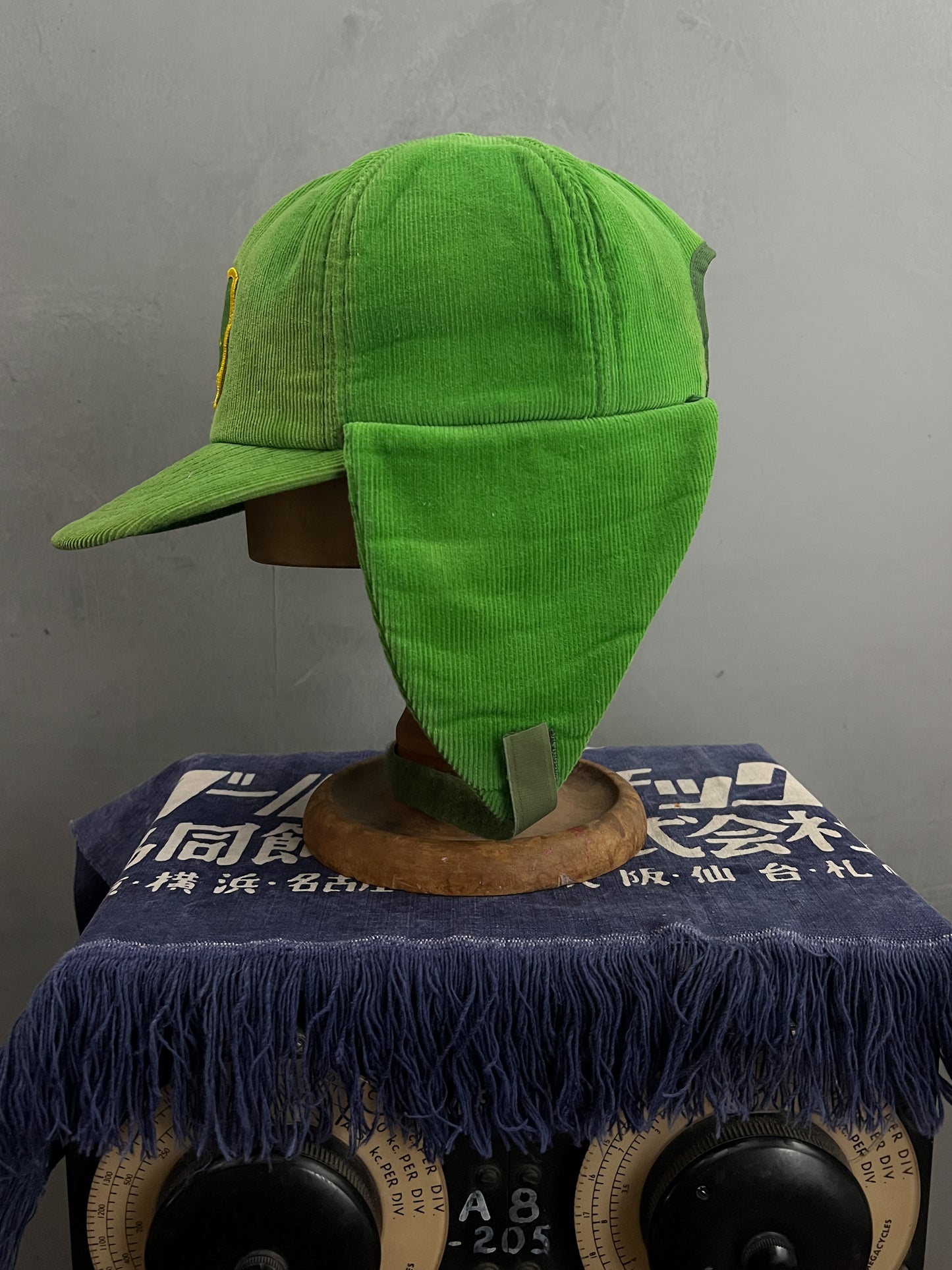 John Deere Cord Flap Cap