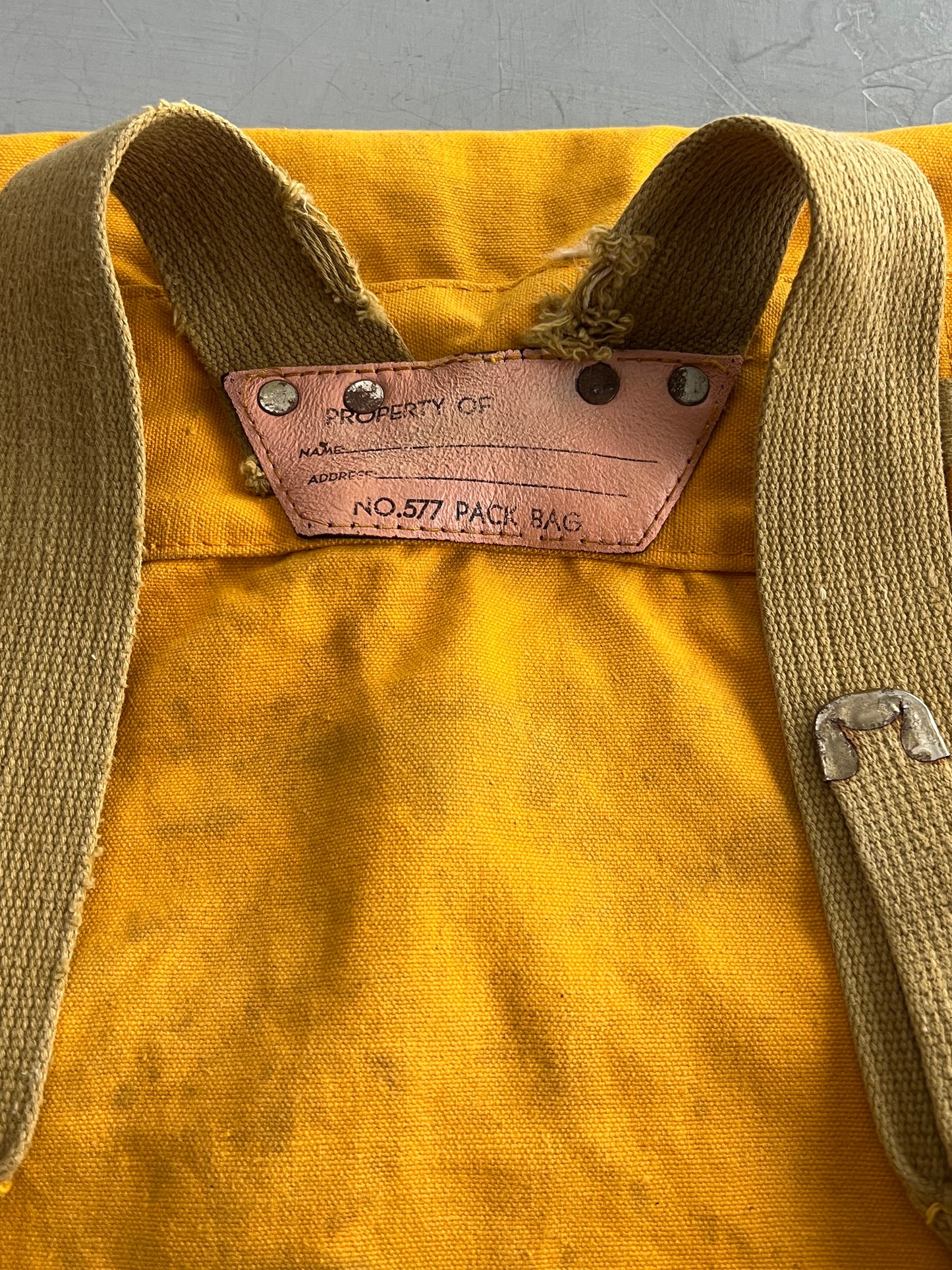 Canvas Hiking Bag