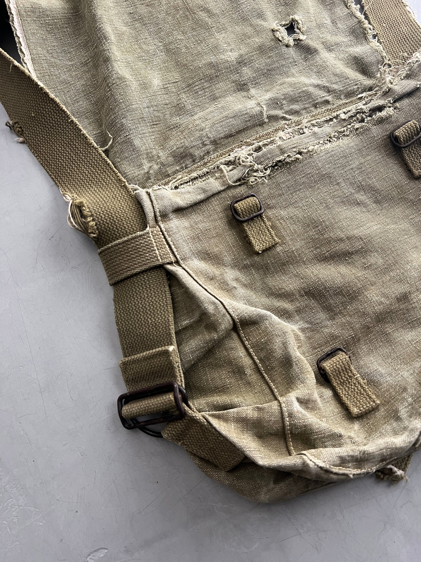 French Army Canvas Satchel