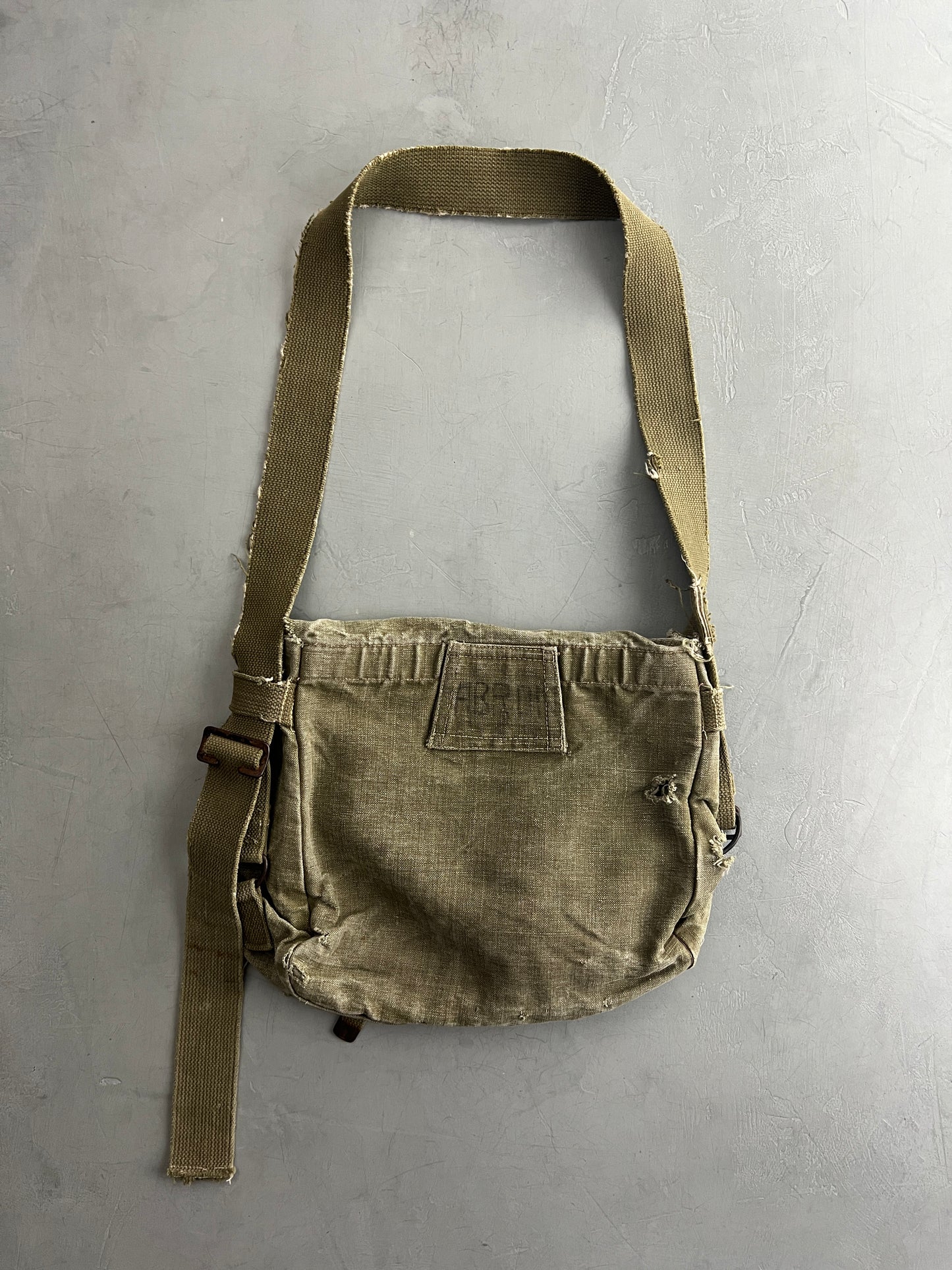French Army Canvas Satchel