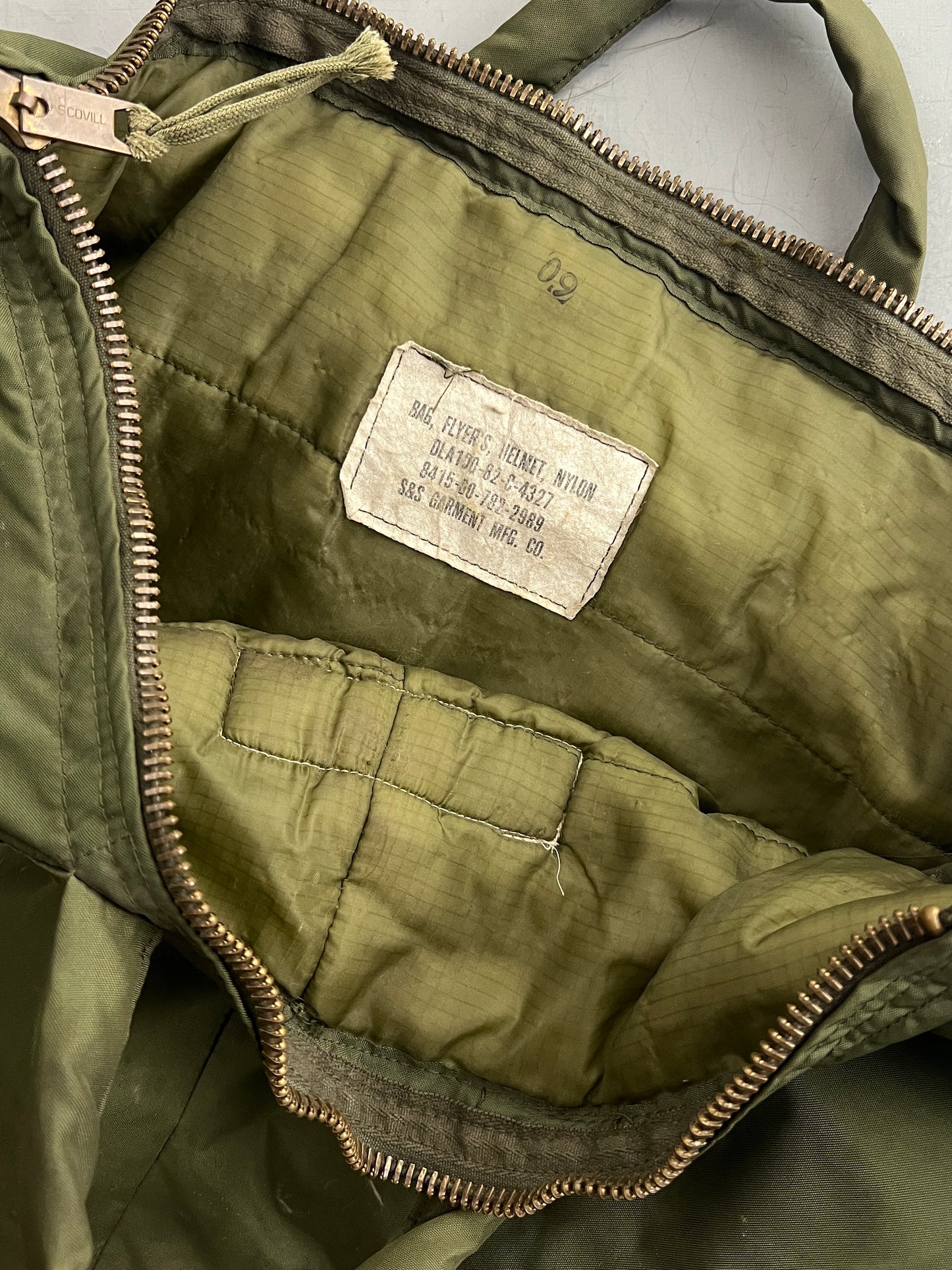 Vietnam Era U.S.M.C. Helmet Bag
