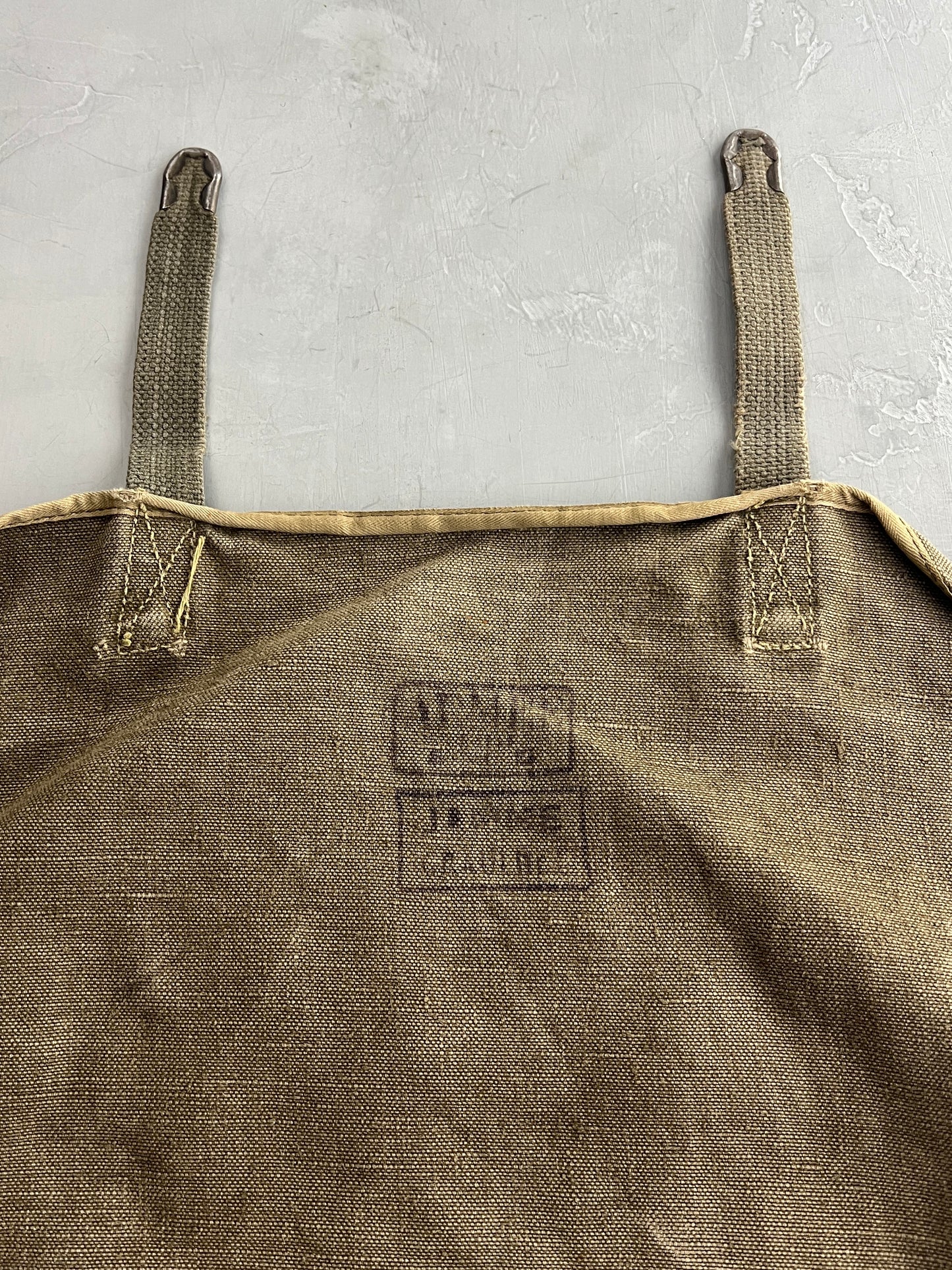 French Army Canvas Satchel