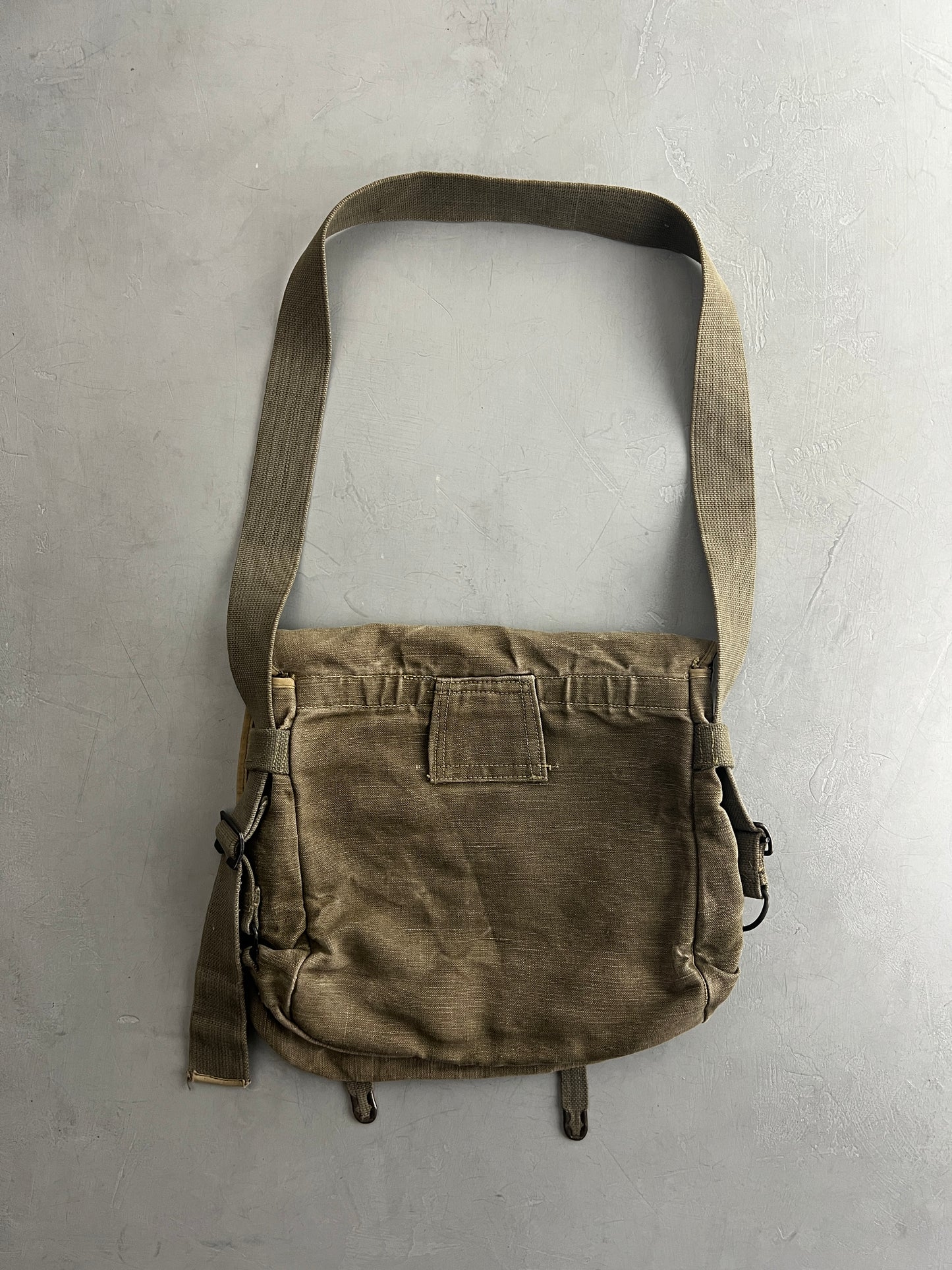 French Army Canvas Satchel