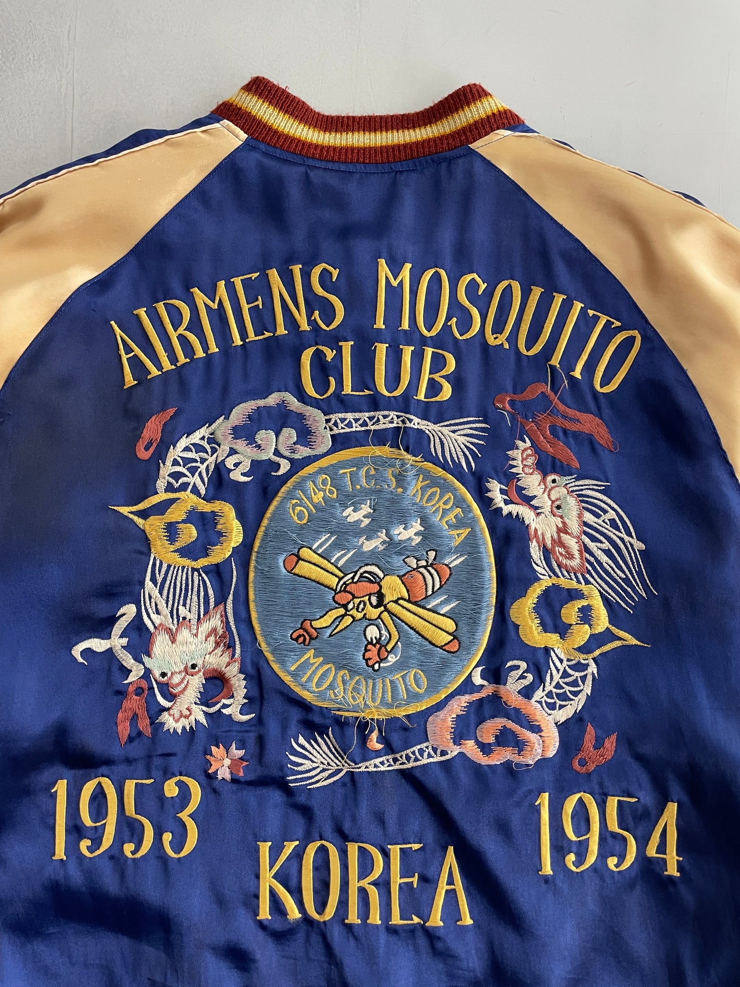 Tailor Toyo Airmens Mosquito Club Souvenir Jacket [M]