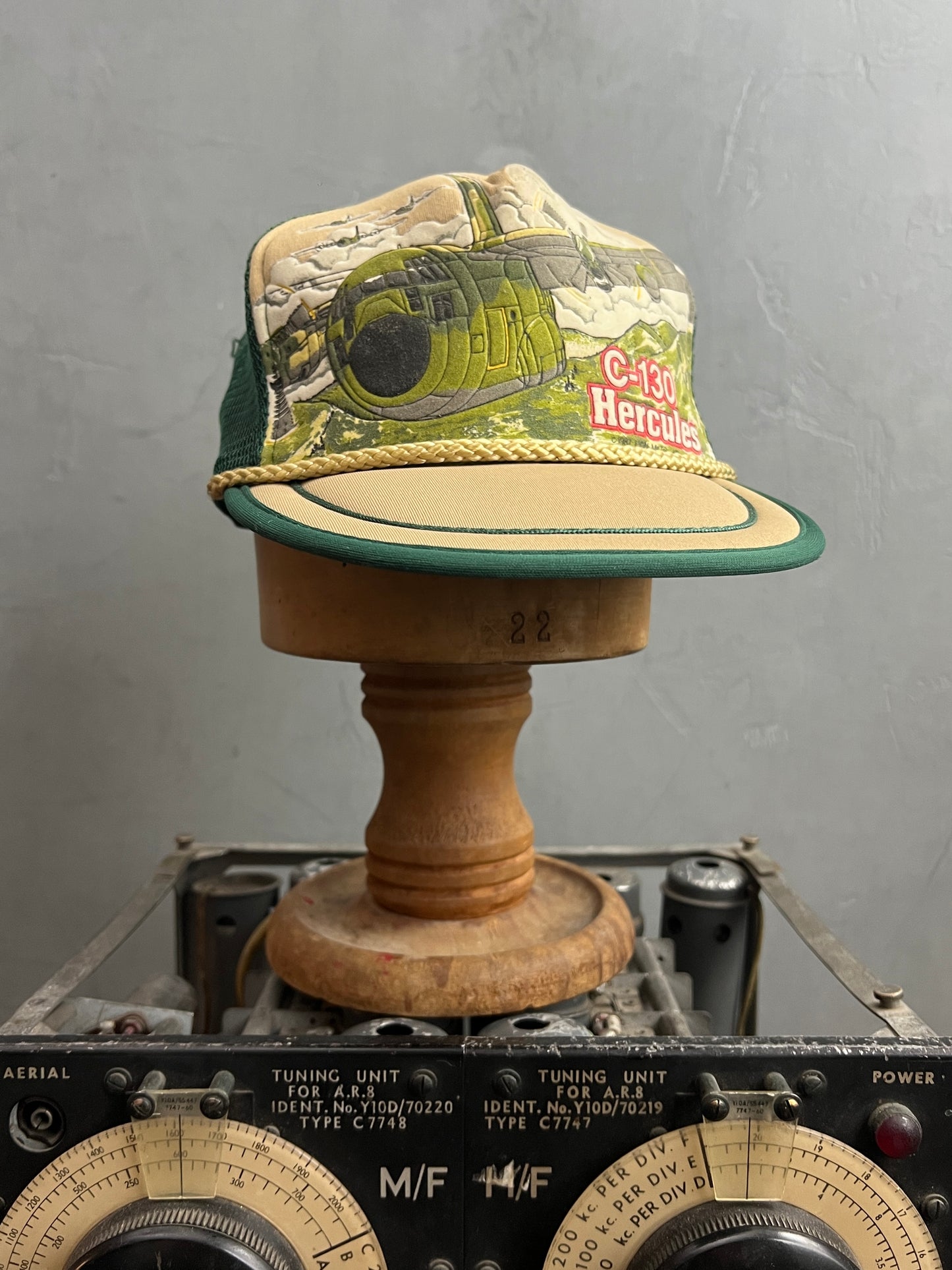 80's C-135 Hercules Trucker Cap