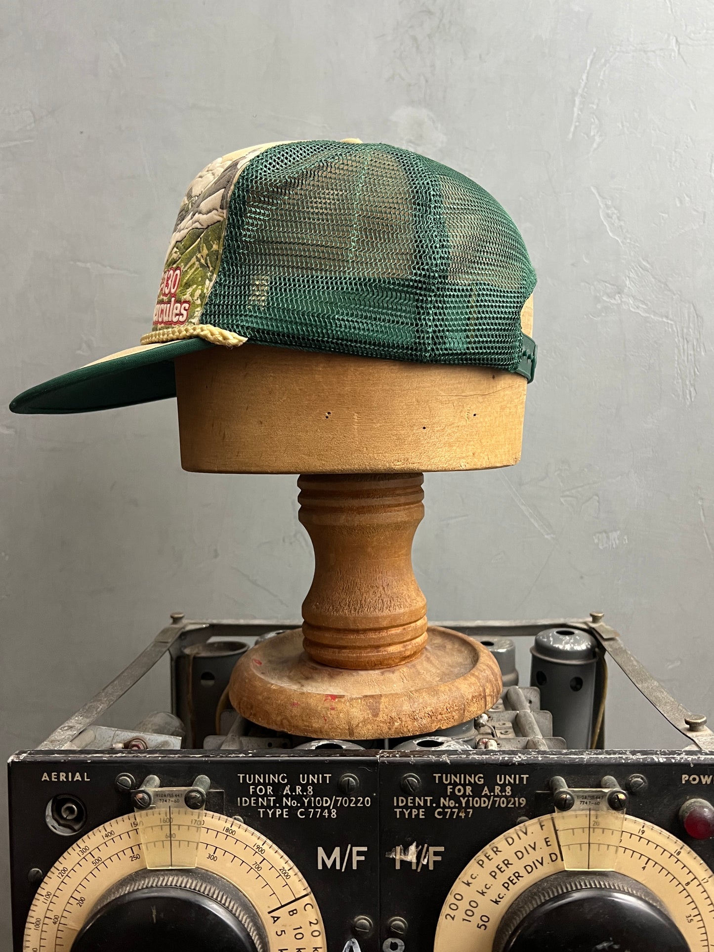 80's C-135 Hercules Trucker Cap