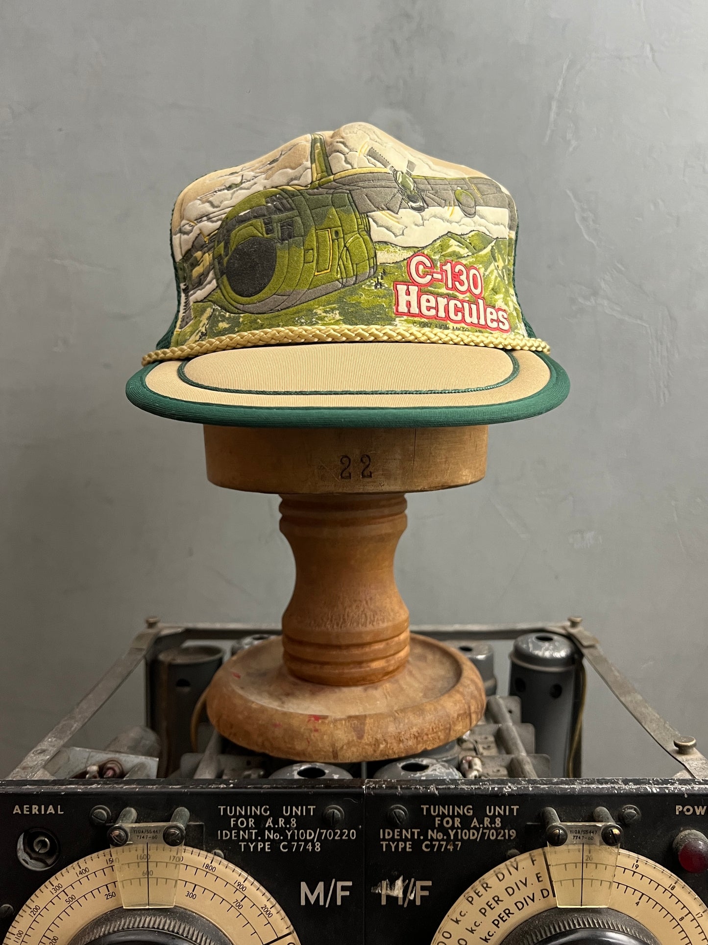 80's C-135 Hercules Trucker Cap