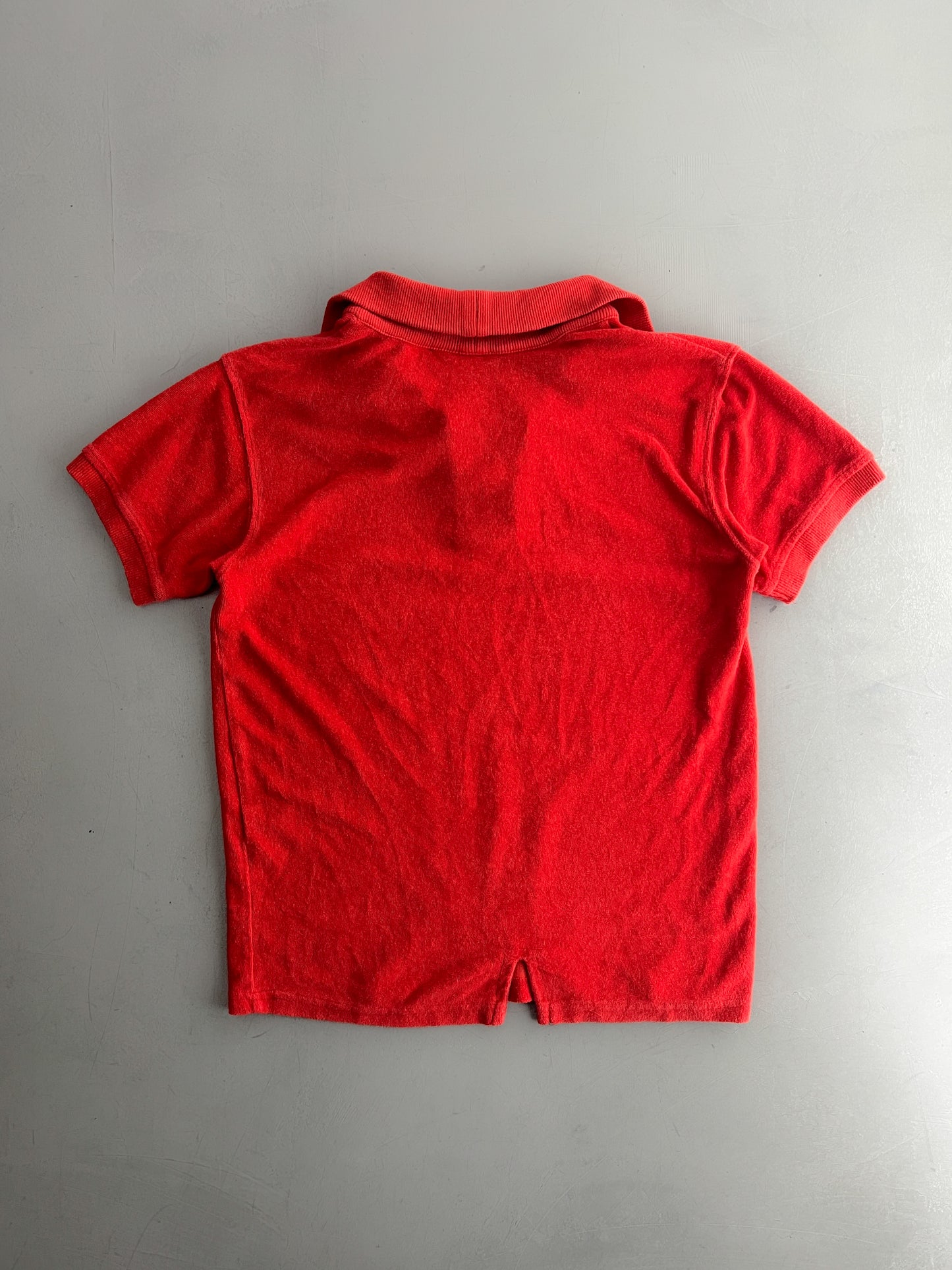 1970's Terry Towelling Polo Shirt [XS]