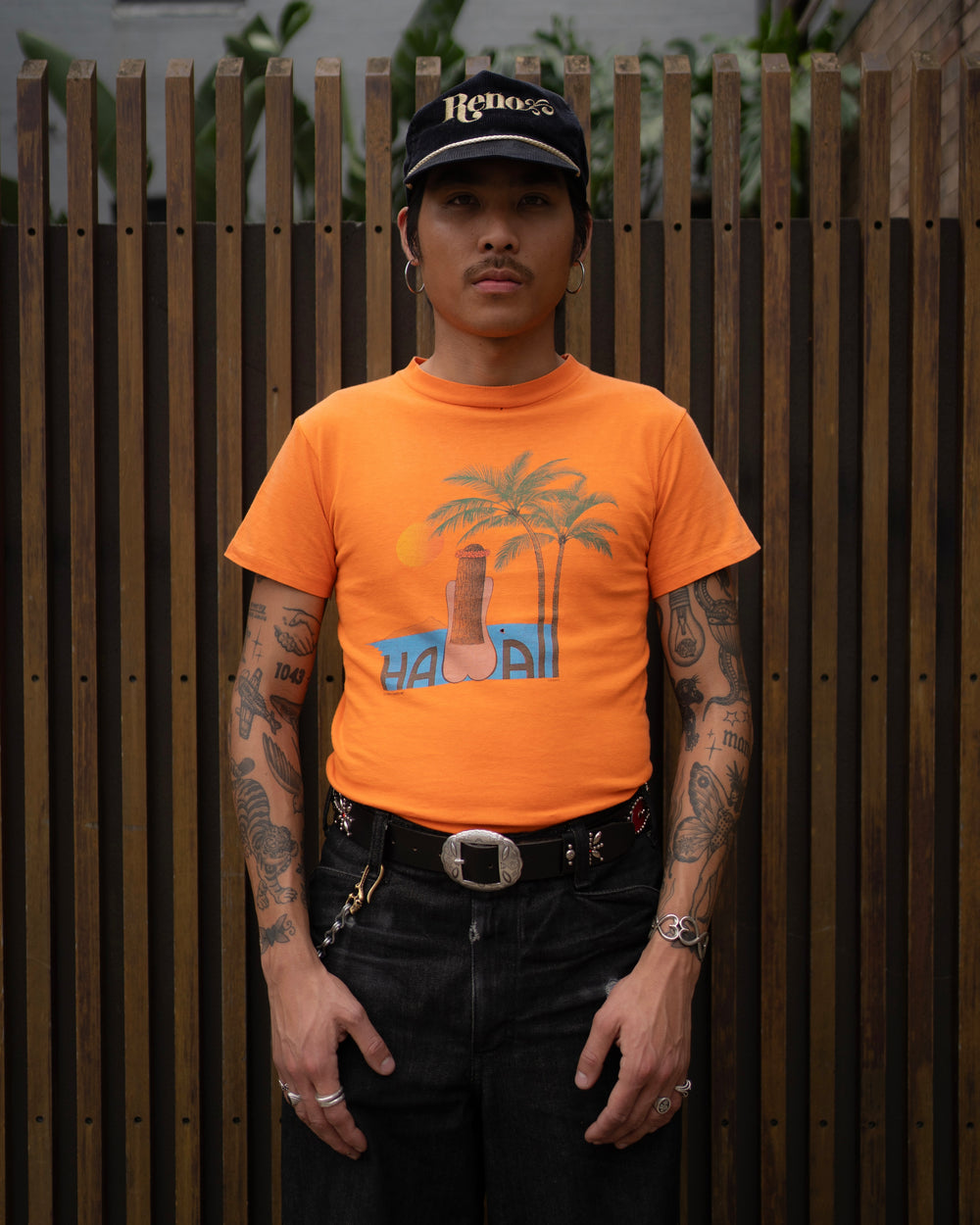 1990's Hawaiian Girl Baby Tee [S]