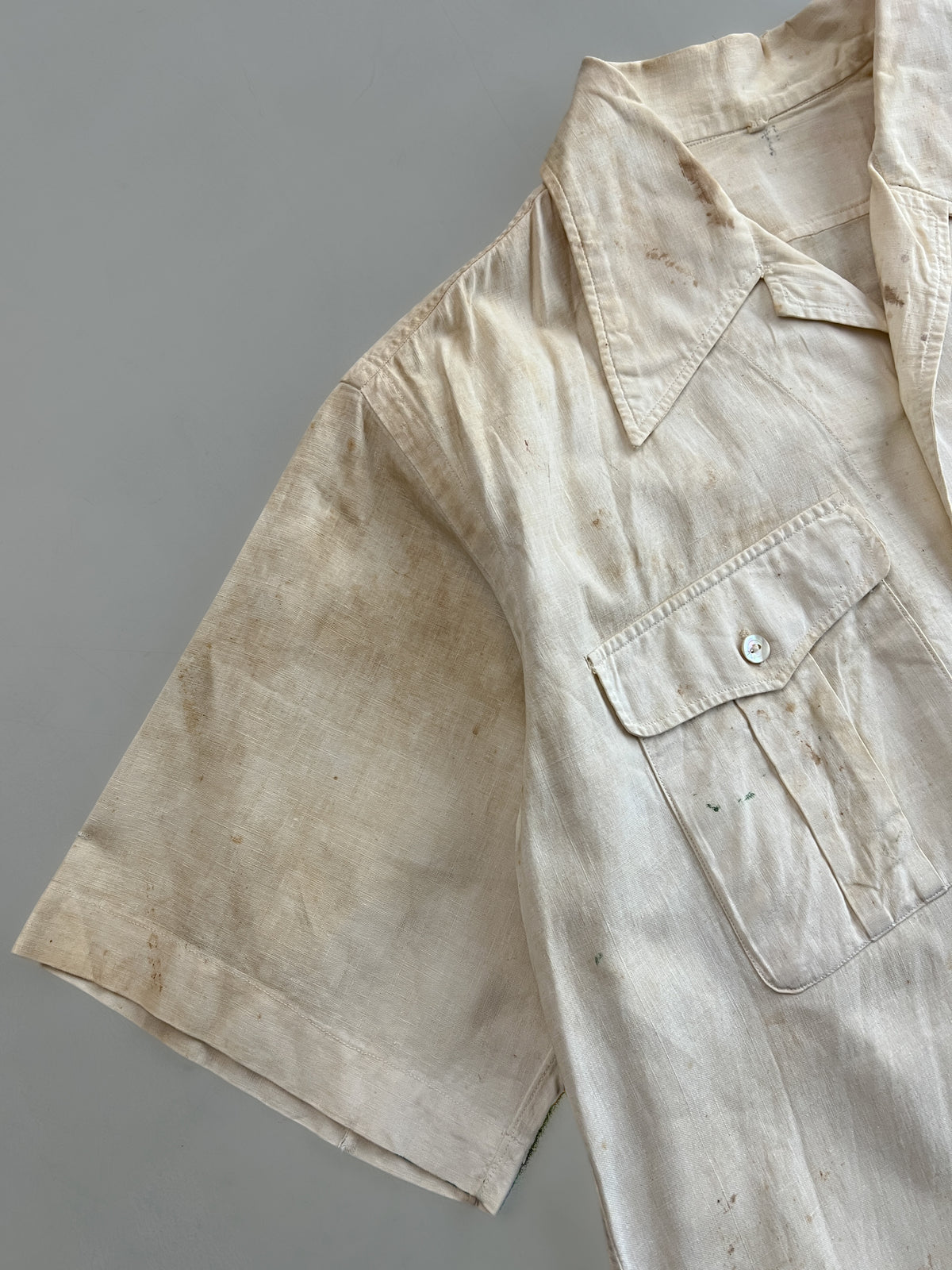 1940's Japanese Cotton Work Shirt [M/L]