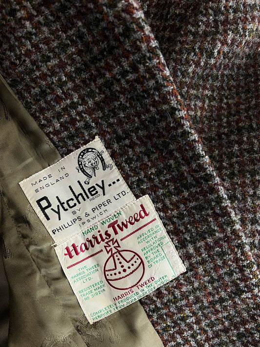 Harris Tweed Wool Blazer [Women's M]